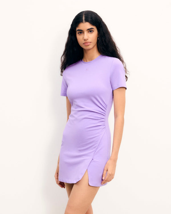 Robe Longue Manches Courtes - Fantasy Lilac - Femme