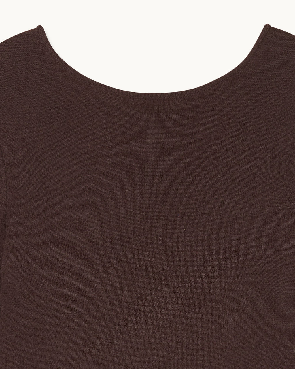 Top Manches Longues Dos Nu - Chocolat - Femme