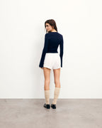 Top Manches Longues - Navy - Femme