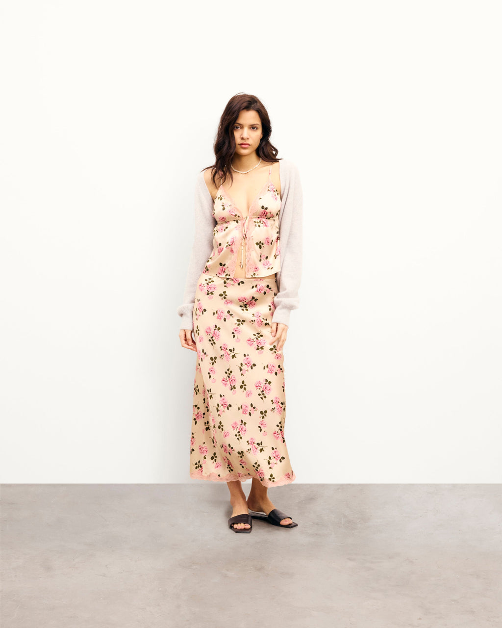 Top con Spalline Aviva - Garden Romance - Donna