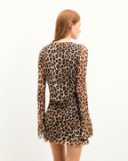 Top Manches Longues Cameron - Leopard - Femme