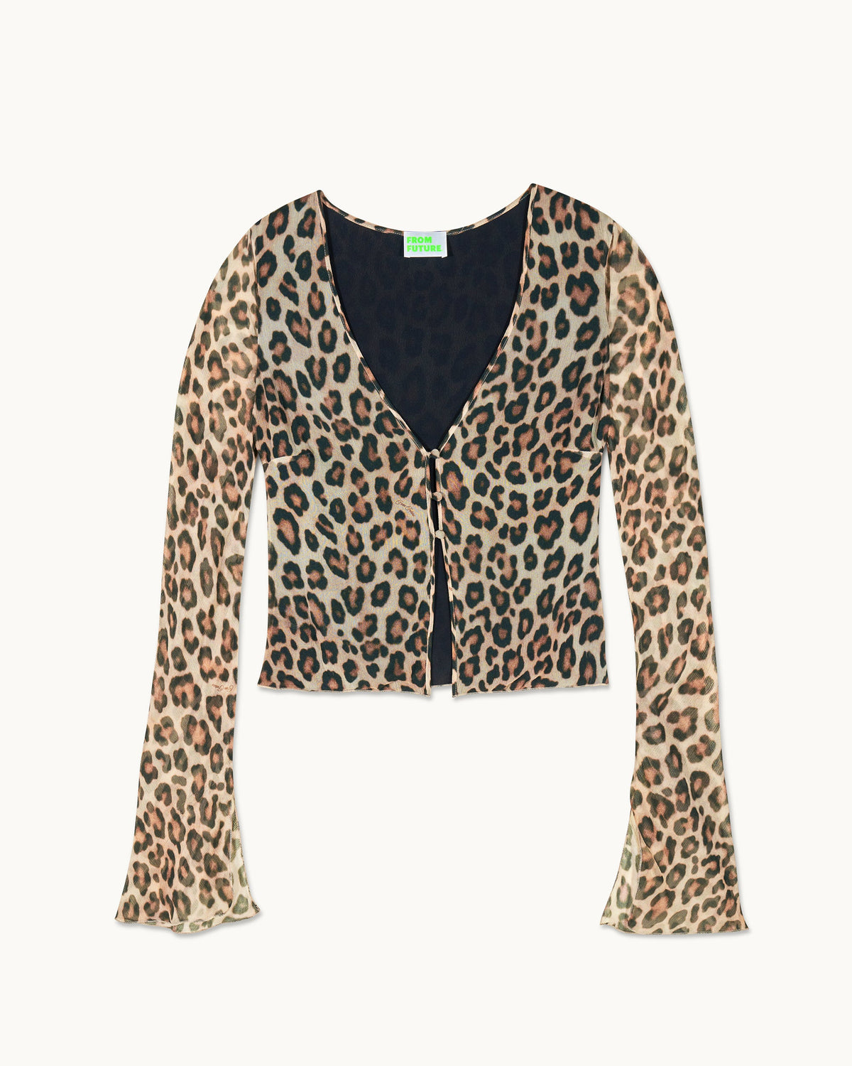 Top Manches Longues Cameron - Leopard - Femme