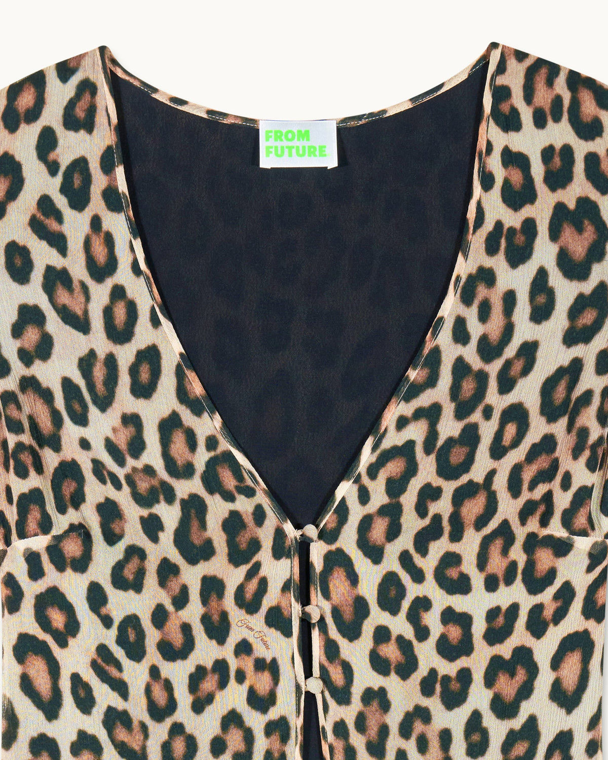 Top Manches Longues Cameron - Leopard - Femme