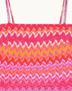 Top Bretelles - Multi Rose/Orng - Femme