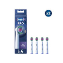 Oral-B 3D White X-Filaments - 4 Brushes - Compatible with all brushes except Io