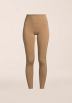 Soft Touch High Waist Tights - Light Khaki