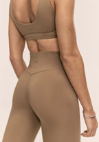 Soft Touch Flared Pants - Light Khaki