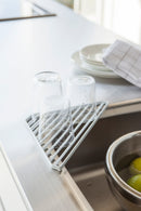 Égouttoir D'Angle Pour Évier - Tower - Blanc