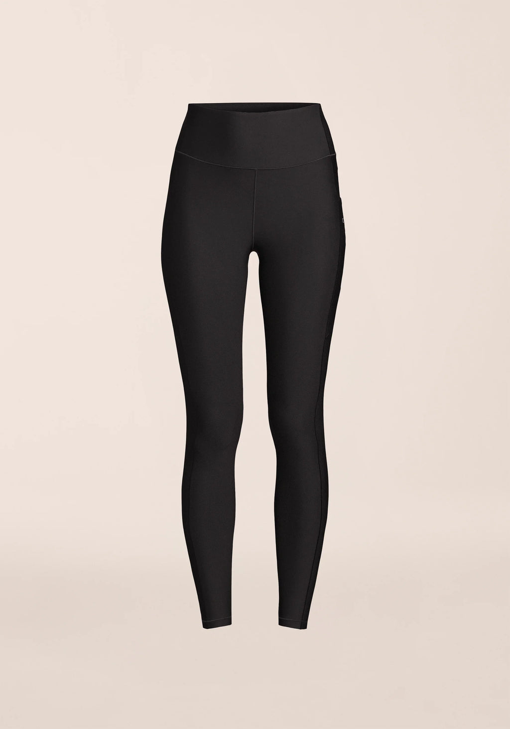 Pure Pocket High Waist Tights - Black
