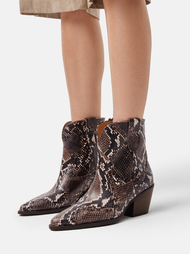 A Few Stolen Moments Ankle Boots - Brown