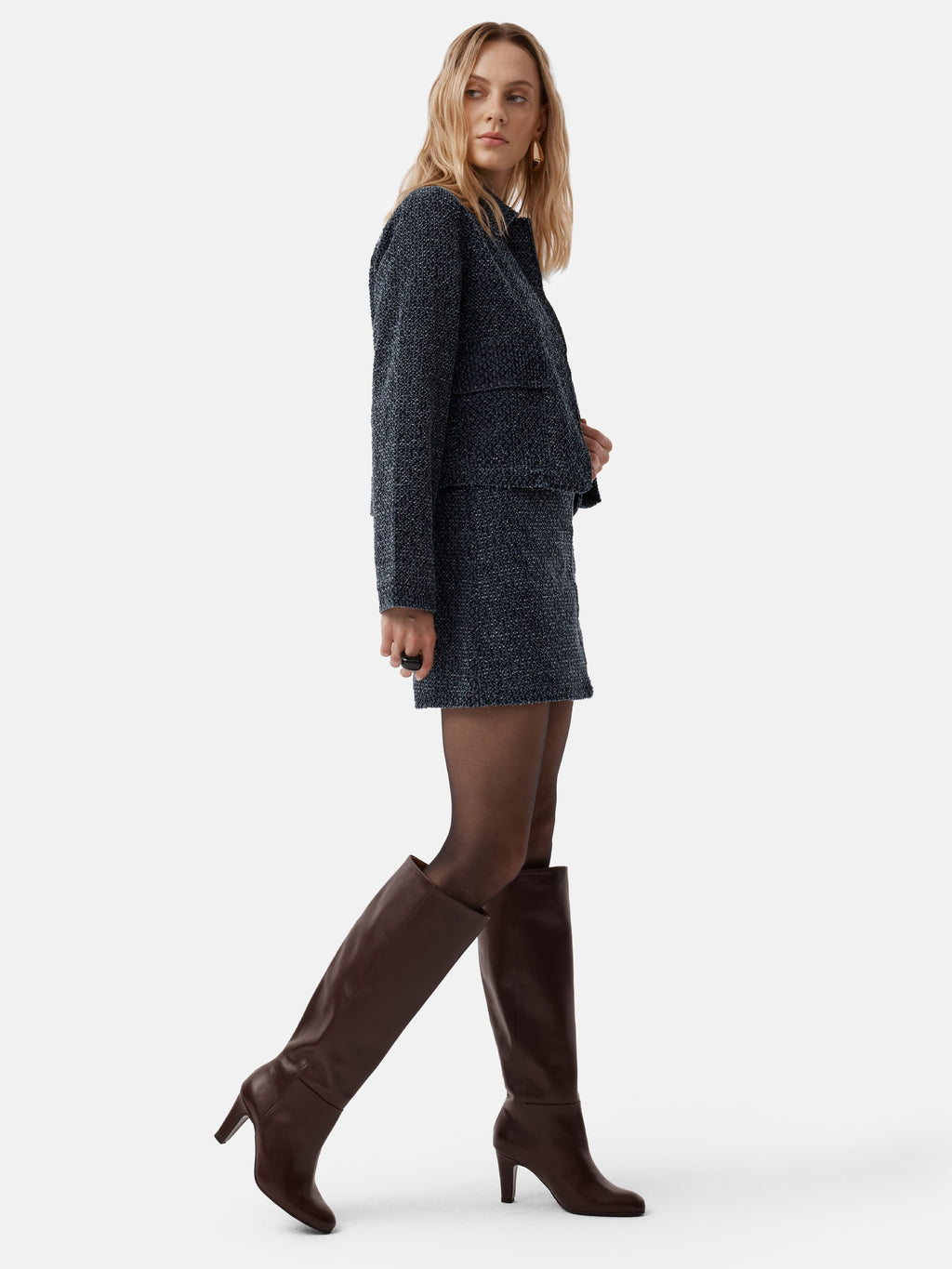 Rhythm Of Silence Boots - Bordeaux