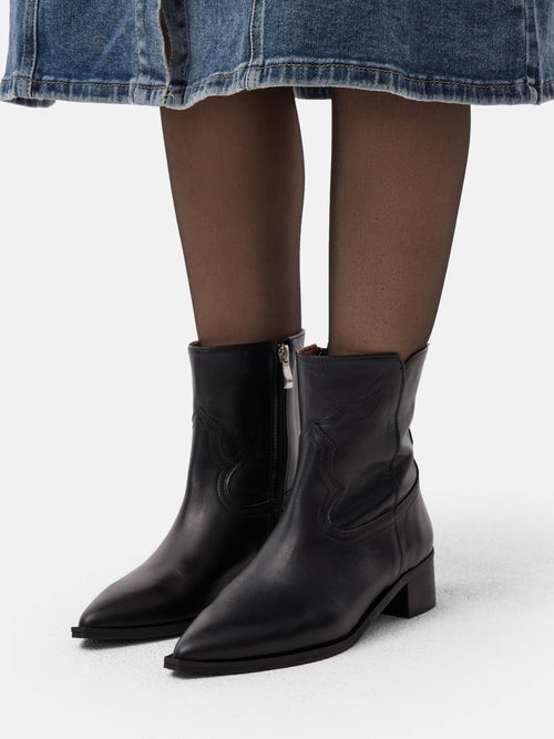 Botines Gaze Without A Sound - Negro