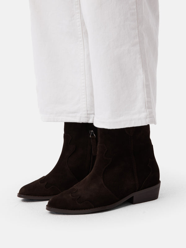 Bottines Walk Between Stars - Marron