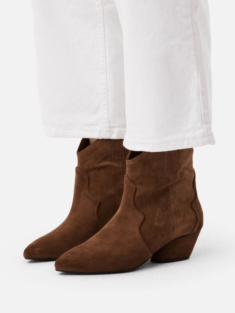 Starry Path ankle boots - Caramel