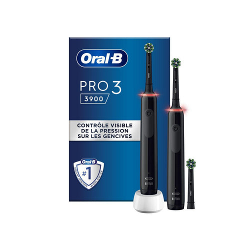 Oral-B Pro 3900 Duo - Noire + 1 Brossette