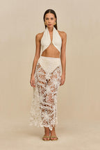 Falda Amina - White
