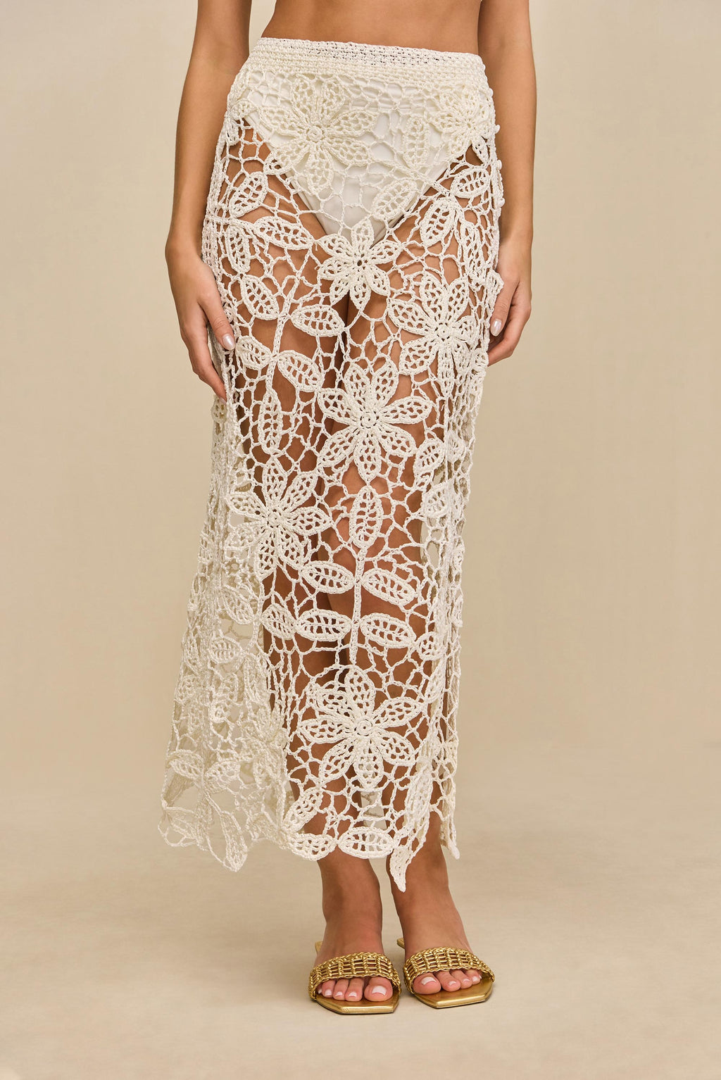 Falda Amina - White