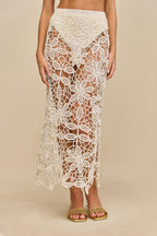Falda Amina - White