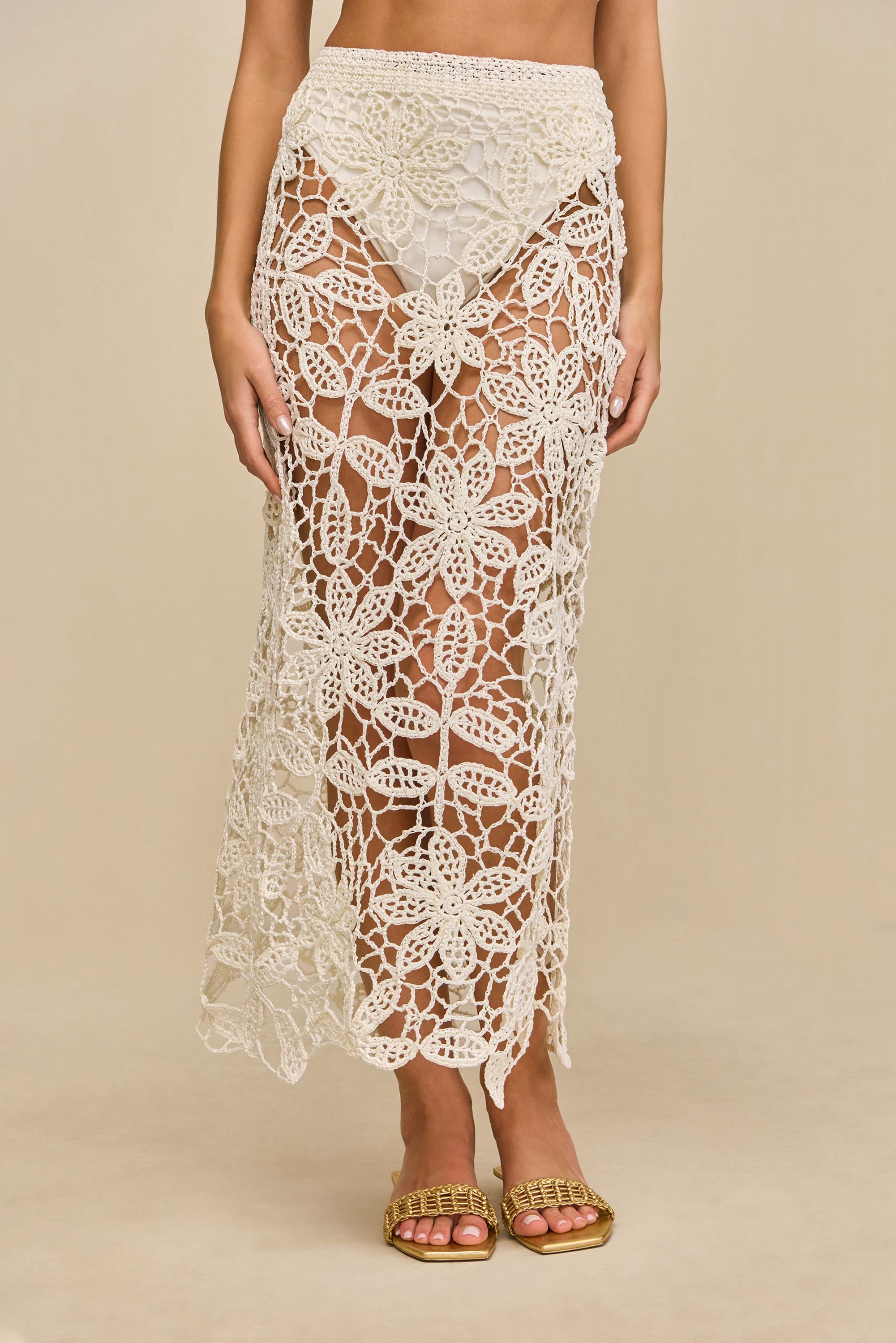 Falda Amina - White
