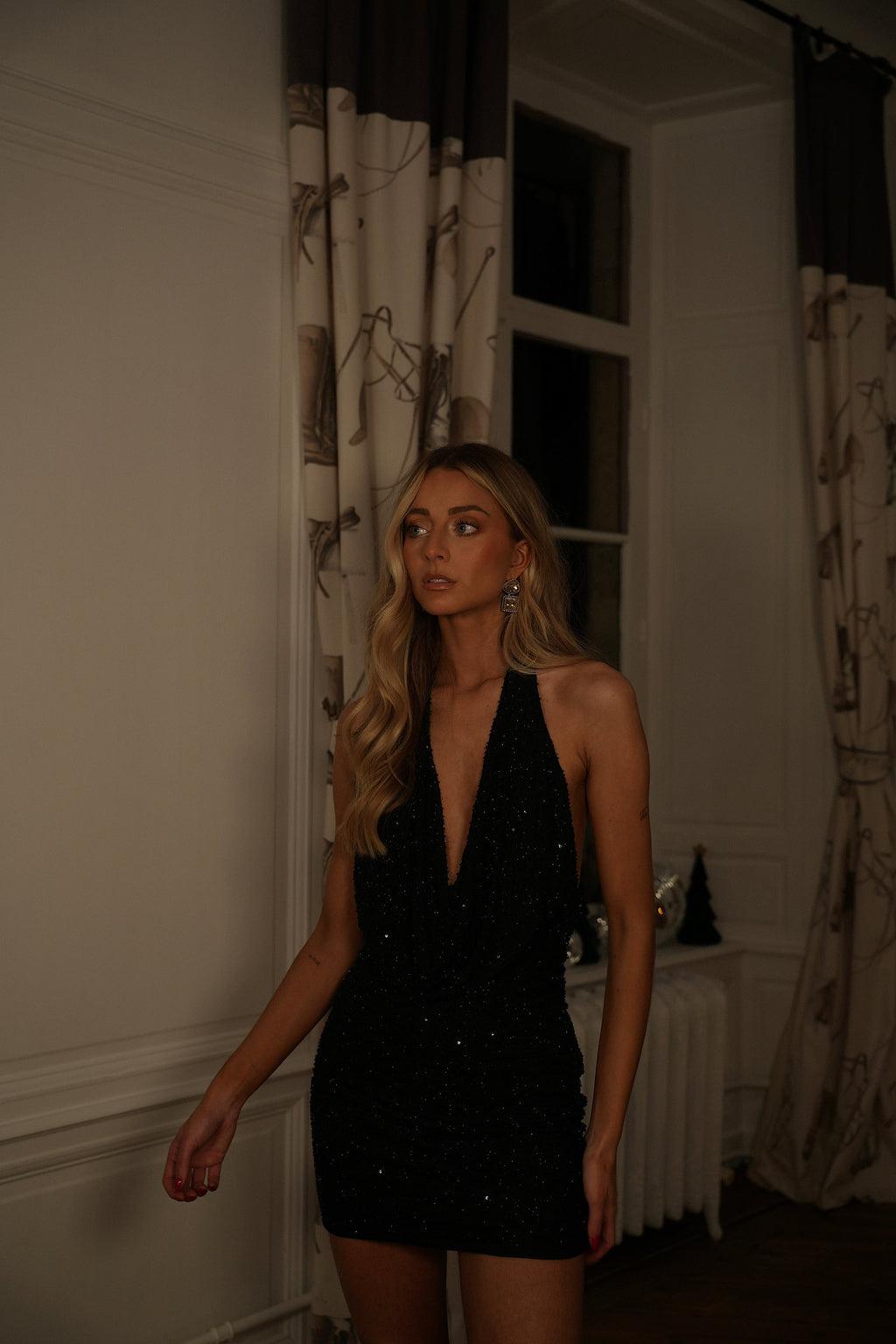 Léona Noire - Sequin Dress