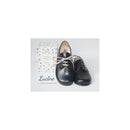 Children's Lace-up Derby Shoes Gaël - Navy Blue Leather - Unisex