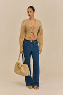 Pull-Over Casella - Champagne Melange