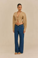 Pull-Over Casella - Champagne Melange