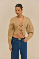 Pull-Over Casella - Champagne Melange