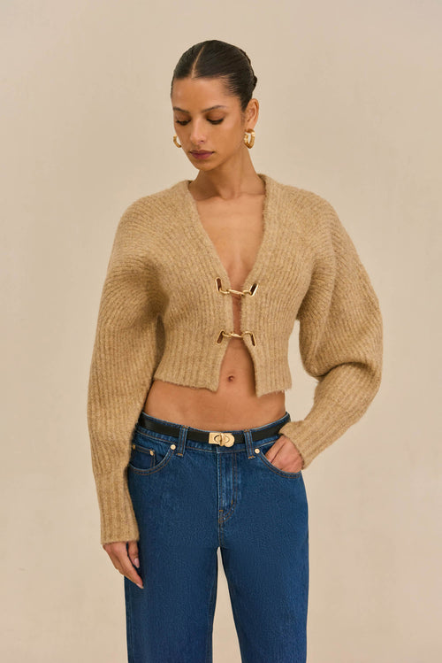Casella Sweater - Champagne Melange