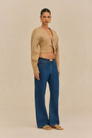 Pull-Over Casella - Champagne Melange