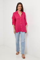 Camisa - Fucsia - Mujer