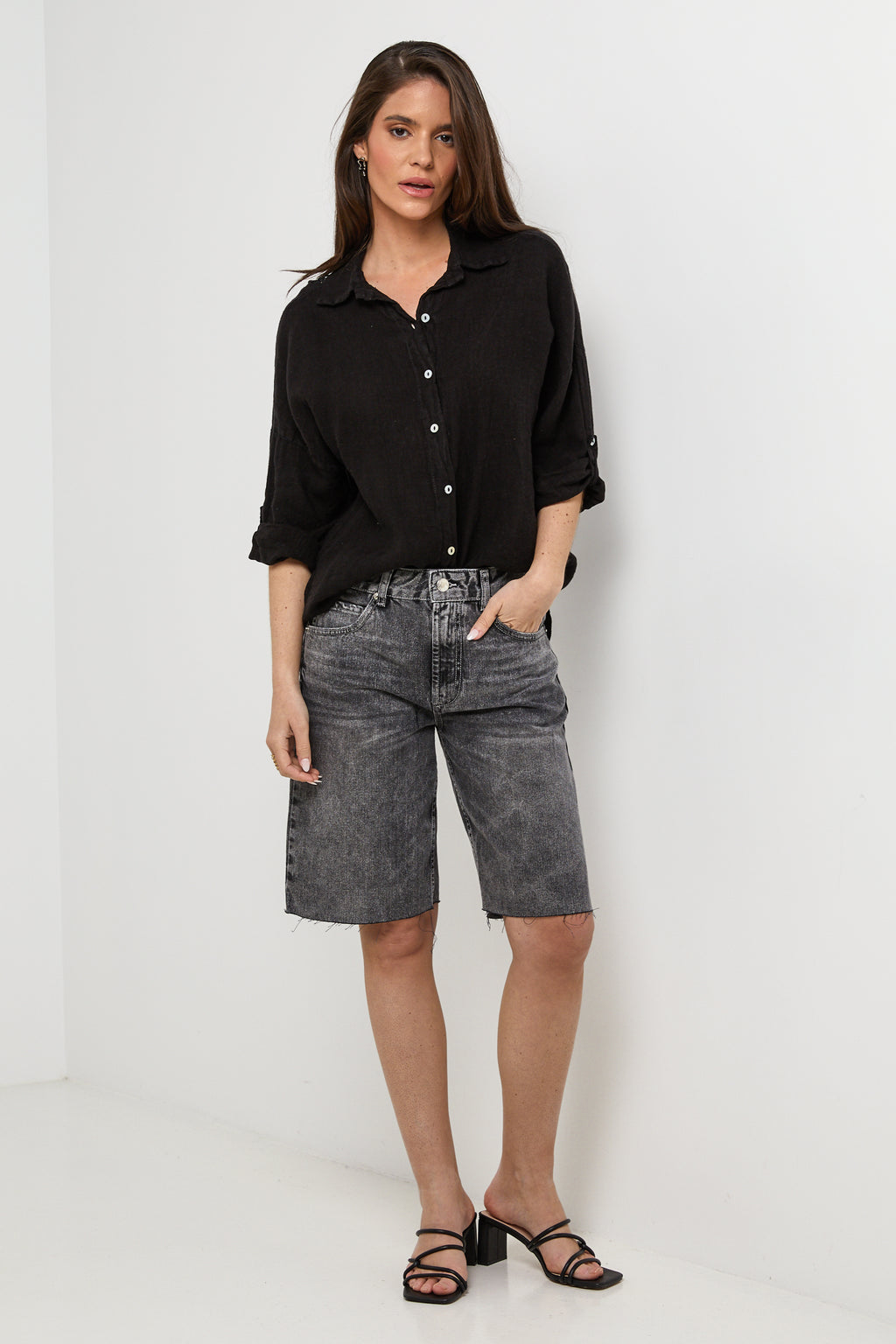 Chemise - Noir - Femme