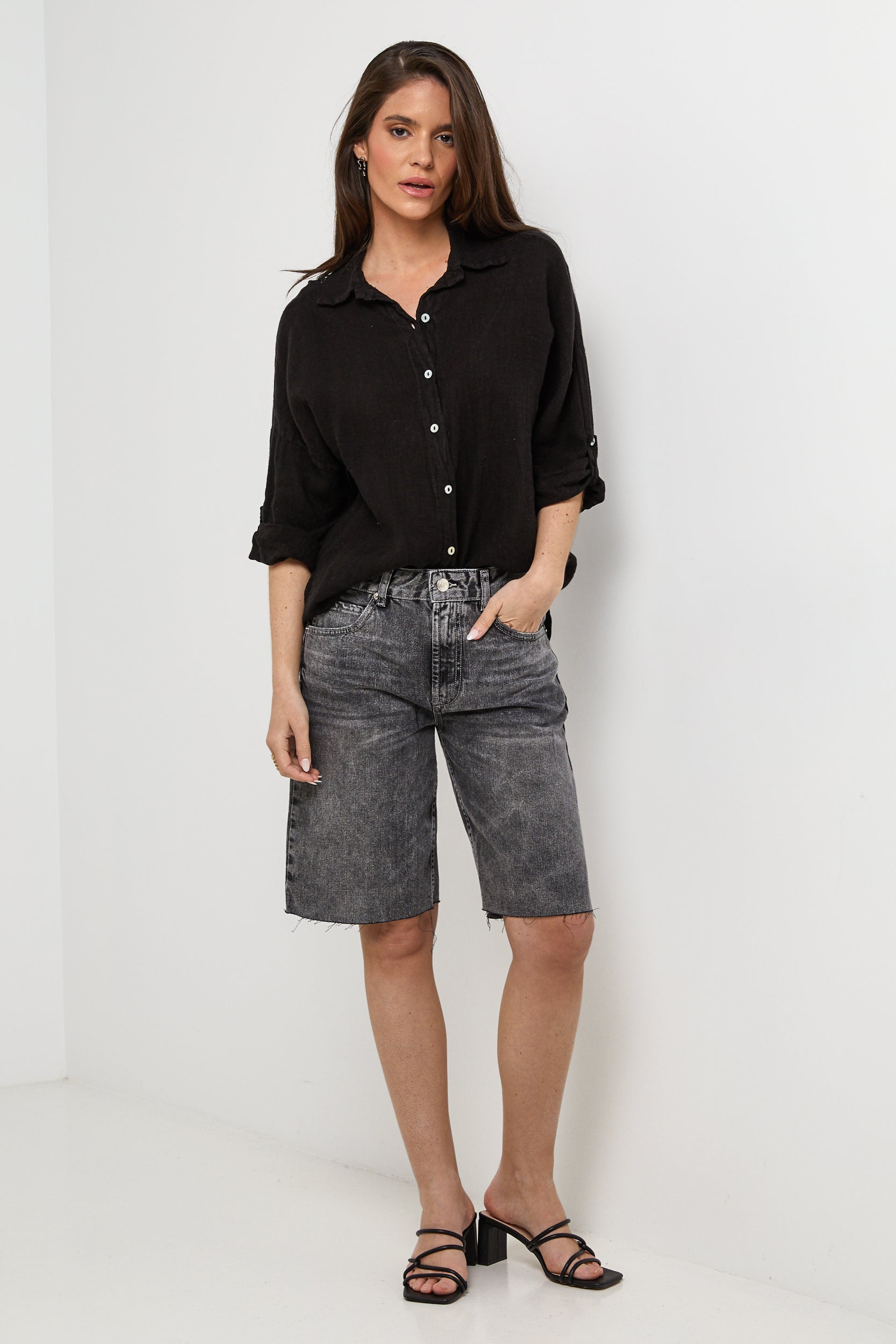 Chemise - Noir - Femme