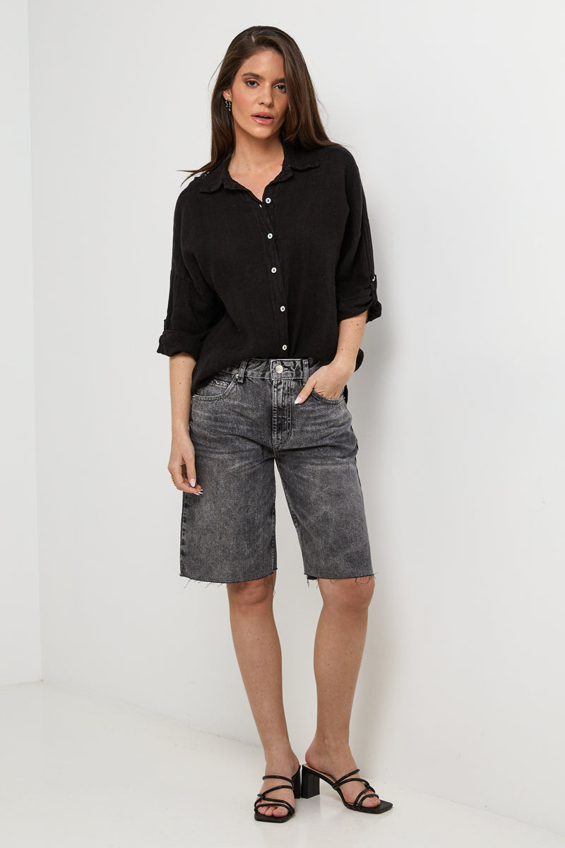 Camisa - Negro - Mujer