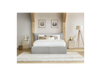 Jade - Storage Bed with Pillow-Effect Headboard - Soft Wide-Ribbed Corduroy