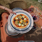 Lot De 6 Assiettes À Pizza - Amatxi - 32Cm - Faïence