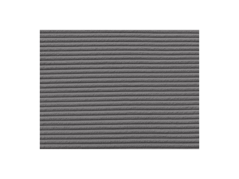 Canapé Droit Fixe 3 Places - Leopold - Velours Côtelé - Angle Gauche