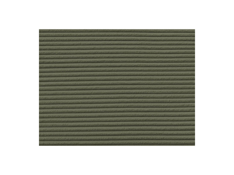 Canapé Droit Fixe 3 Places - Leopold - Velours Côtelé - Angle Gauche