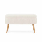 Oslo Linen - Pouffe - Cream