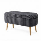 Oslo Linen - Puf - Toscano Anthracite