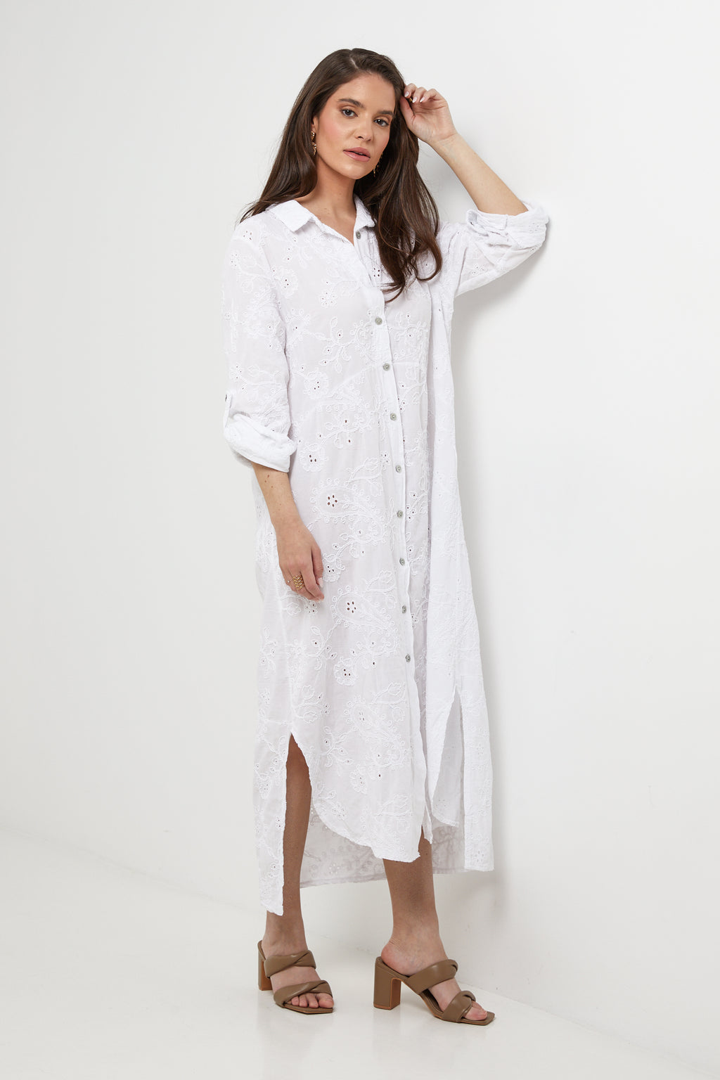 Robe - Blanc - Femme