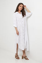Robe - Blanc - Femme