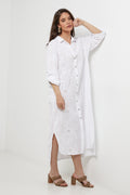 Robe - Blanc - Femme