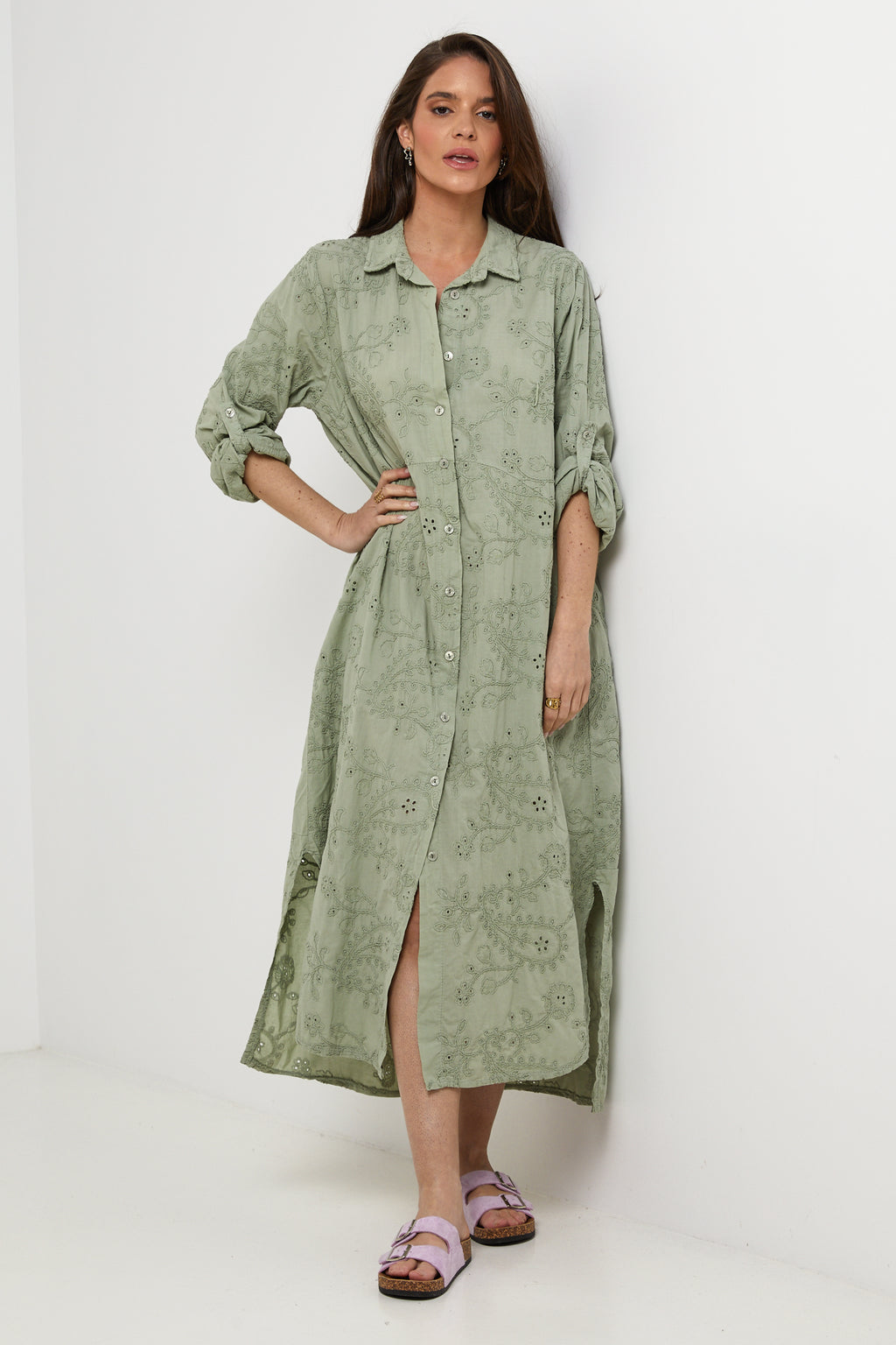 Vestido - Caqui - Mujer