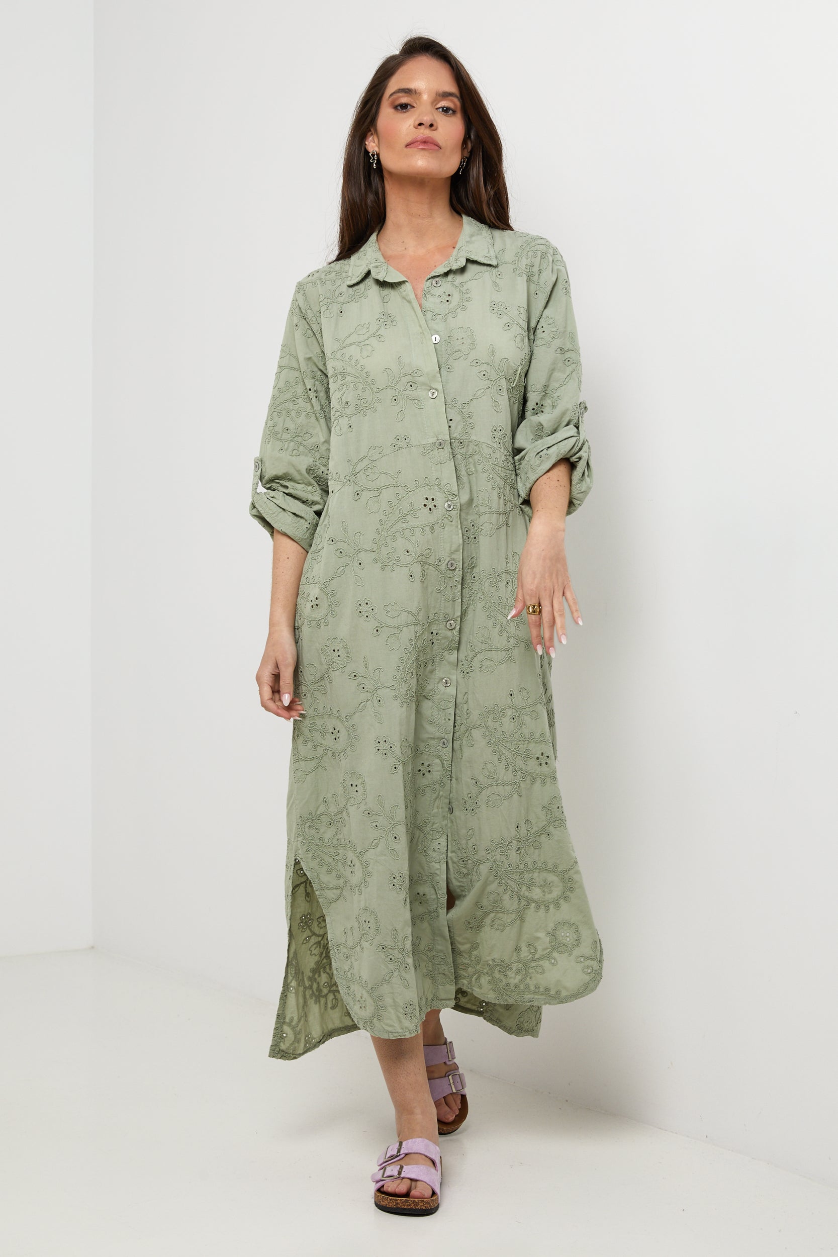 Vestido - Caqui - Mujer