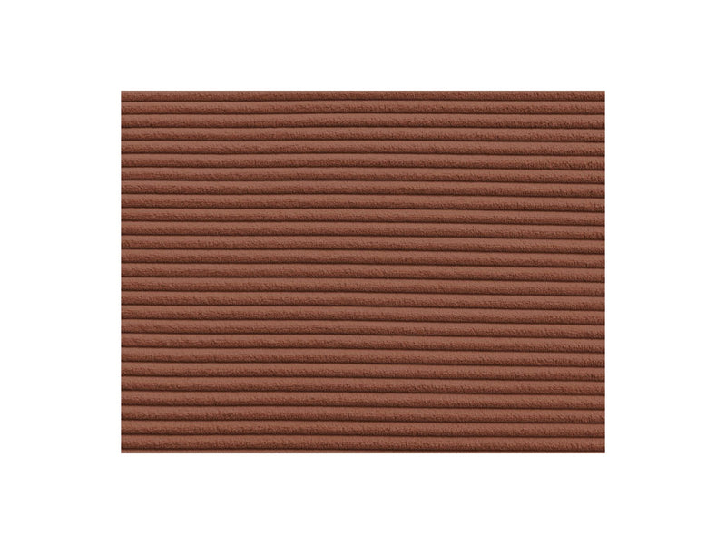 Canapé Droit Fixe 3 Places - Leopold - Velours Côtelé - Angle Droit