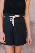 Barney Lin Noir Shorts