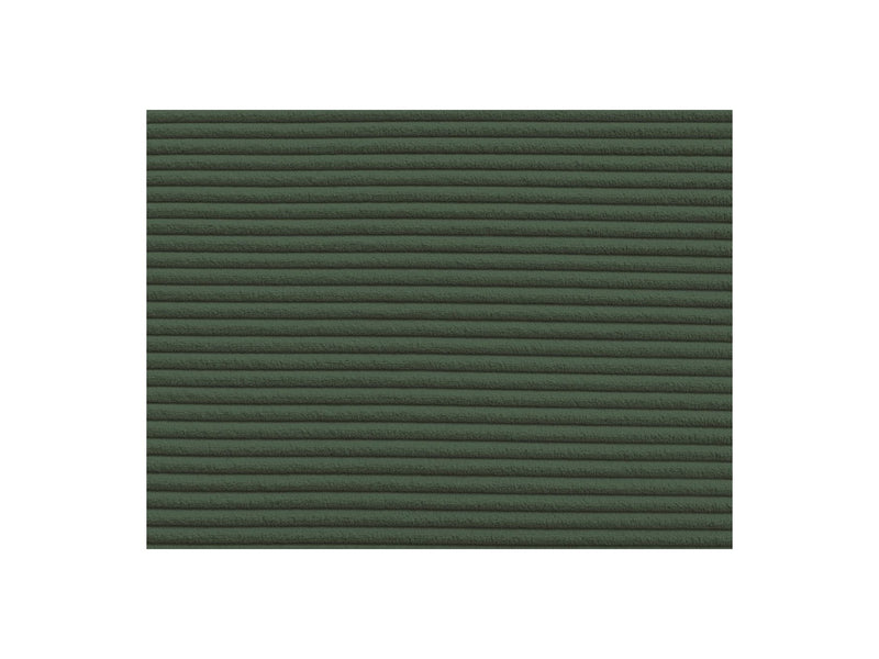 Canapé Droit Fixe 3 Places - Leopold - Velours Côtelé - Angle Droit