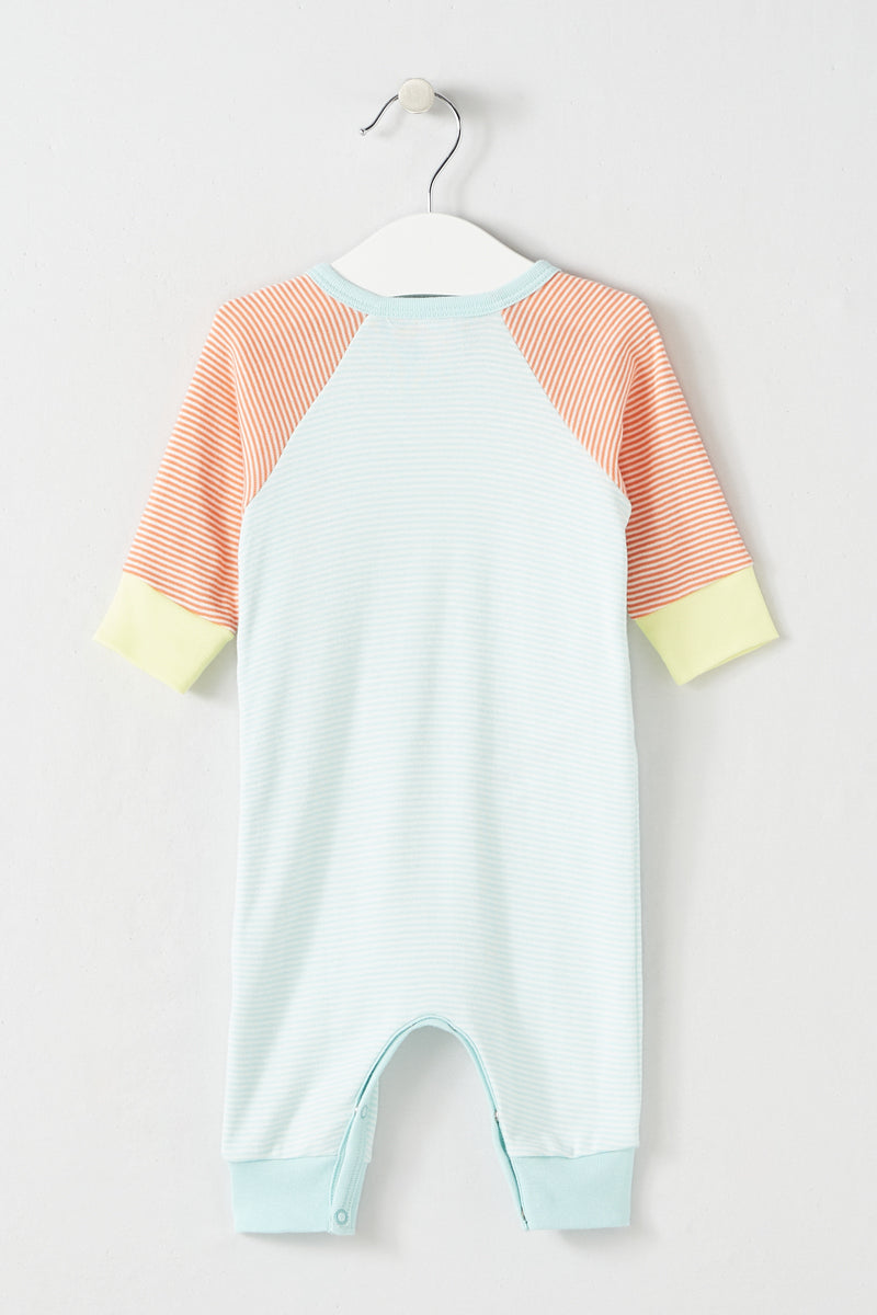 Mono - Rosa Y Azul - Bebé Niña