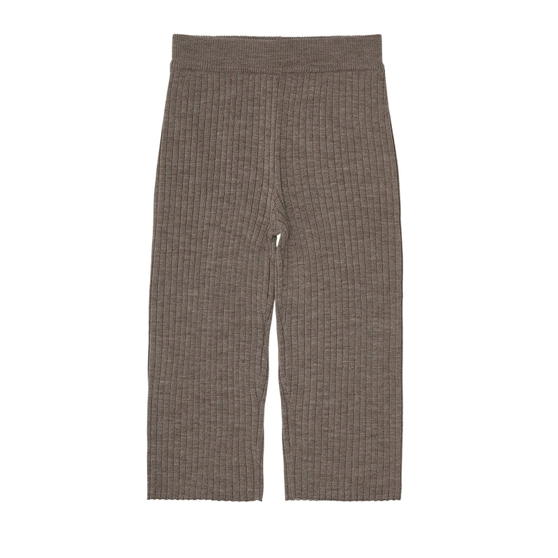Pantalon laine mérinos beige melange certifiée OEKO-TEX - Sélection FUB sur amaetc.com, concept store eco friendly pour enfants